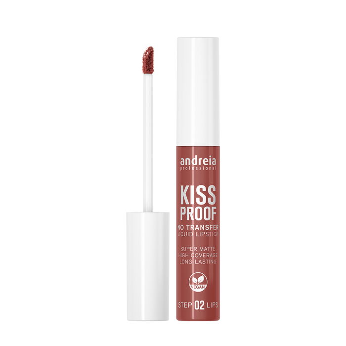 Andreia 05 Kiss Proof Lipstick Nude Blush 8 ml Larga Duración Mate No Transfiere Andreia 05 Kiss Proof Lipstick Nude Blush 8 ml Larga Duración Mate No Transfiere