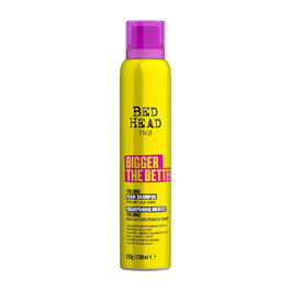Tigi Bh21 Bigger The Better Champú en Aerosol con Arcilla Mineral para Limpieza Suave y Volumen, 200ml