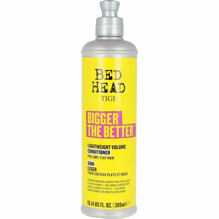 Tigi Bed Head Bigger The Better Lightweight Volume Conditioner 300ml Tigi Bed Head Bigger The Better Lightweight Volume Conditioner 300ml