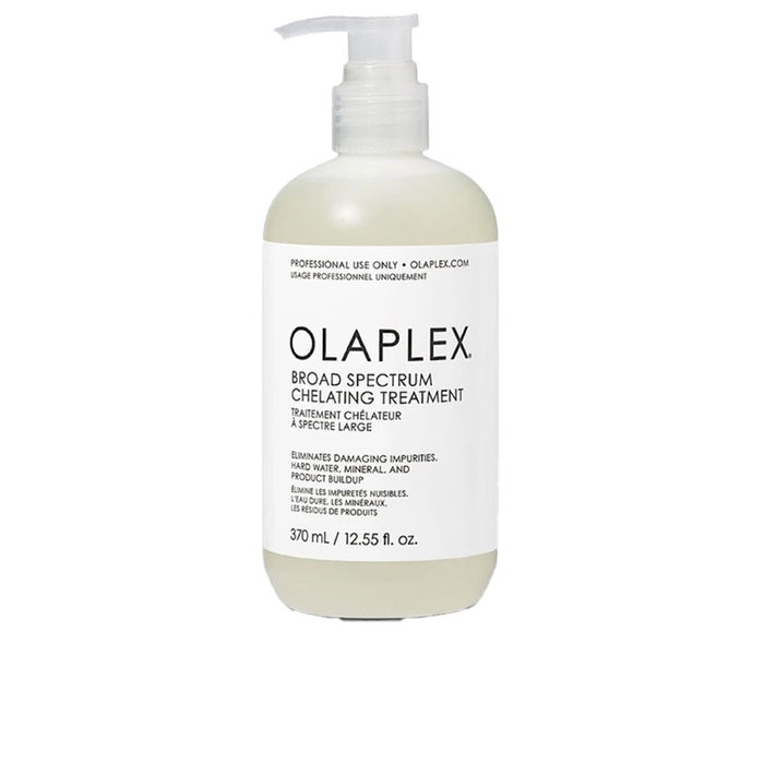 Olaplex BROAD SPECTRUM Chelating Treatment, Champú Purificante y Desintoxicante para Todo Tipo de Cabello, Elimina el 98% de la Acumulación, 370 ml Olaplex BROAD SPECTRUM Chelating Treatment, Champú Purificante y Desintoxicante para Todo Tipo de Cabello, Elimina el 98% de la Acumulación, 370 ml