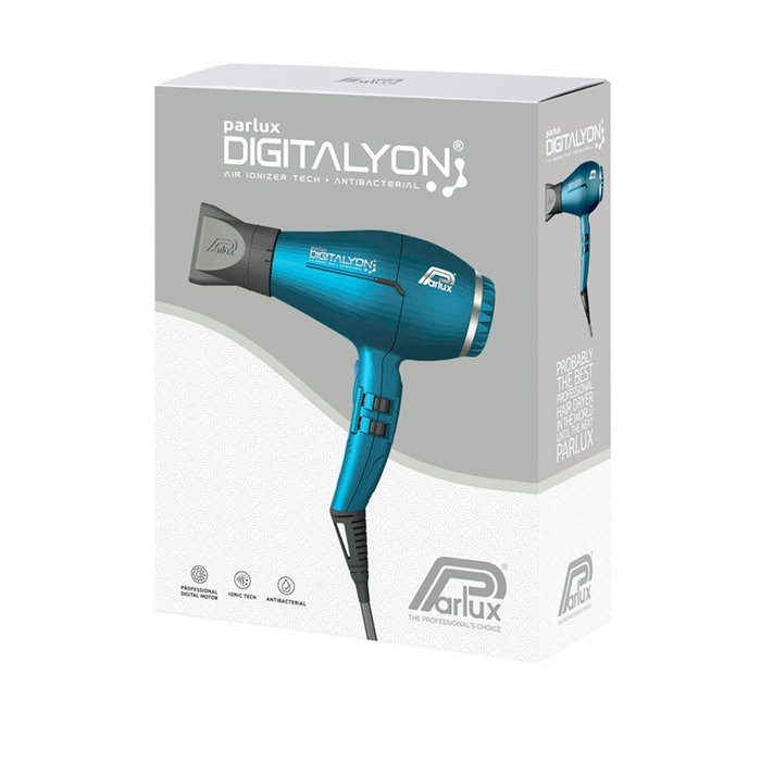 Parlux DIGITALYON Secador de Pelo Profesional, Tecnología Iónica, Filtro HFS, 2200W