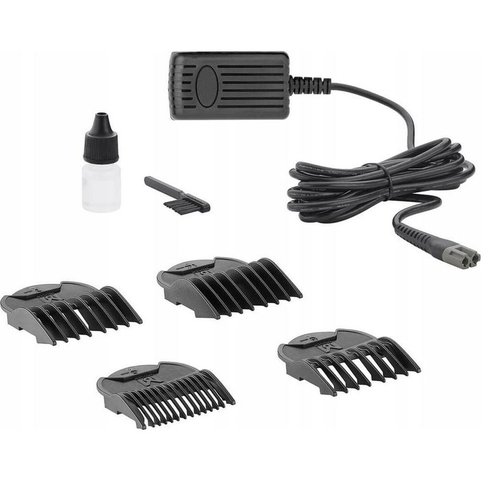 Moser 1400 Cordless Máquina de corte de cabello rojo/grey