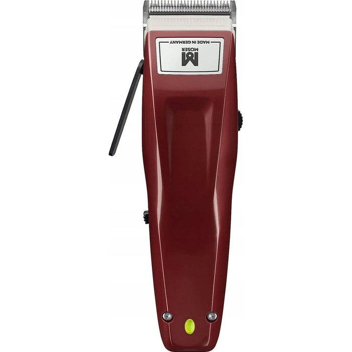 Moser 1400 Cordless Máquina de corte de cabello rojo/grey