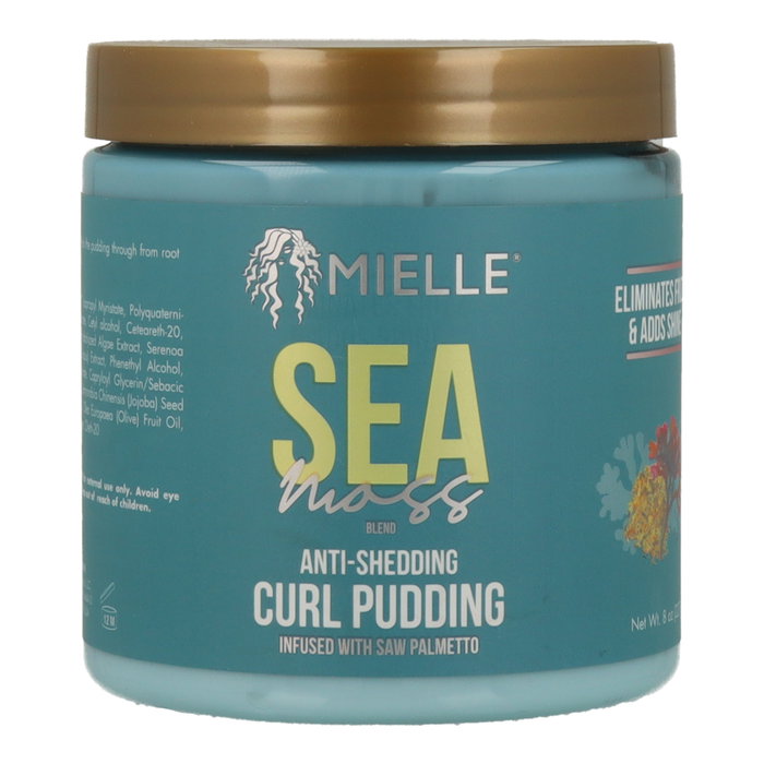 Mielle Sea Moss Anti Shedding Curl Pudding para eliminar el frizz, 227 ml Mielle Sea Moss Anti Shedding Curl Pudding para eliminar el frizz, 227 ml