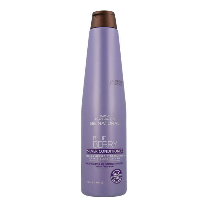 Placenta Life Acondicionador Blueberry Silver 350 ml Neutraliza Reflejos Amarillos Placenta Life Acondicionador Blueberry Silver 350 ml Neutraliza Reflejos Amarillos