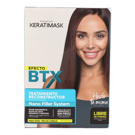 Placenta Keratimask Tratamiento BTX con Nano Filler System para Reparación Capilar Profunda
