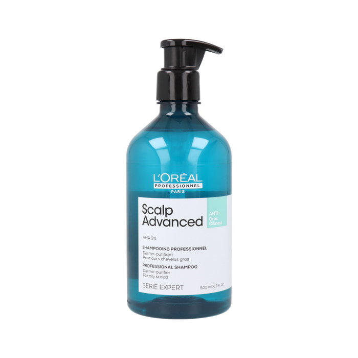 L'Oréal Professionnel Paris Scalp Advanced Shampoo para Cuero Cabelludo Graso 500 ml