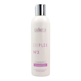 Exitenn Exiplex N°3 Reparacion Intensa Champu 250 ml para cabello teñido, decolorado o dañado