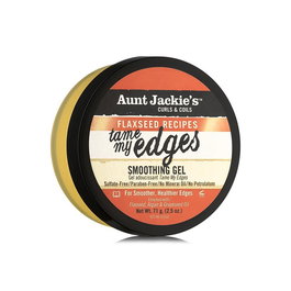 Aunt Jackie's Gel Suavizante Flaxseed Recipes Tame My Edges, Alisa y Fortalece Bordes y Cabello, 71g