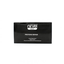 Nirvel Proteins Repair Ampollas Loción Reparadora Cabello Dañado Seco Frágil Suave 10x10ml