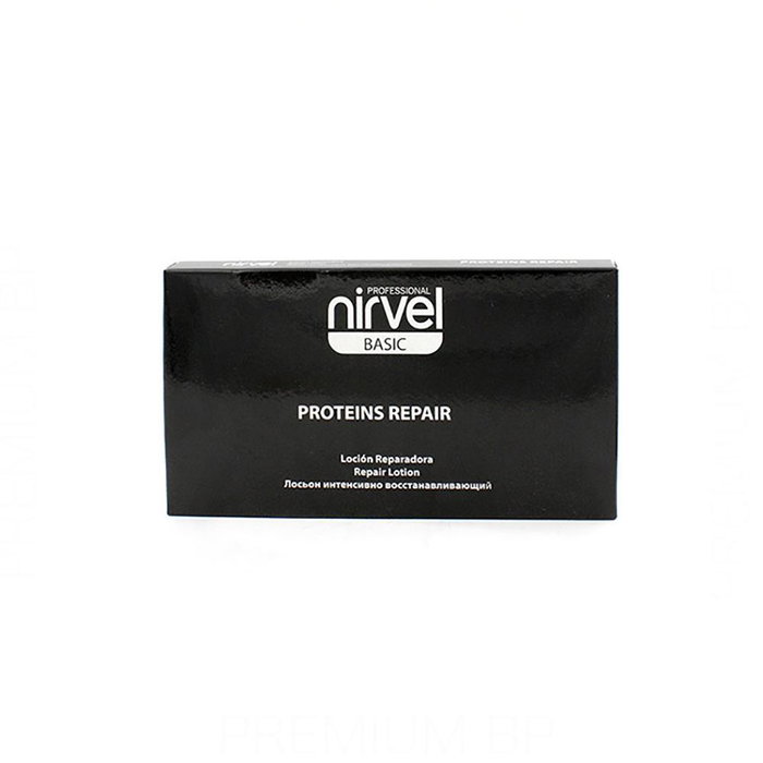 Nirvel Proteins Repair Ampollas Loción Reparadora Cabello Dañado Seco Frágil Suave 10x10ml Nirvel Proteins Repair Ampollas Loción Reparadora Cabello Dañado Seco Frágil Suave 10x10ml