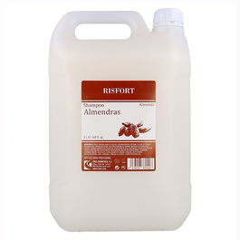 Risfort Champú Nutritivo Leche de Almendras 5000 ml para Cabello Sano y Fuerte con Vitamina B5