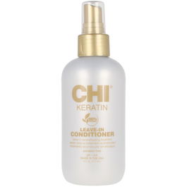 Farouk CHI KERATIN weightless leave in conditioner spray, Acondicionador sin aclarado hidratante y nutritivo para revitalizar el cabello, 177 ml
