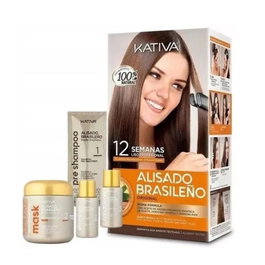 KATIVA Kit Alisado Brasileño con Keratina