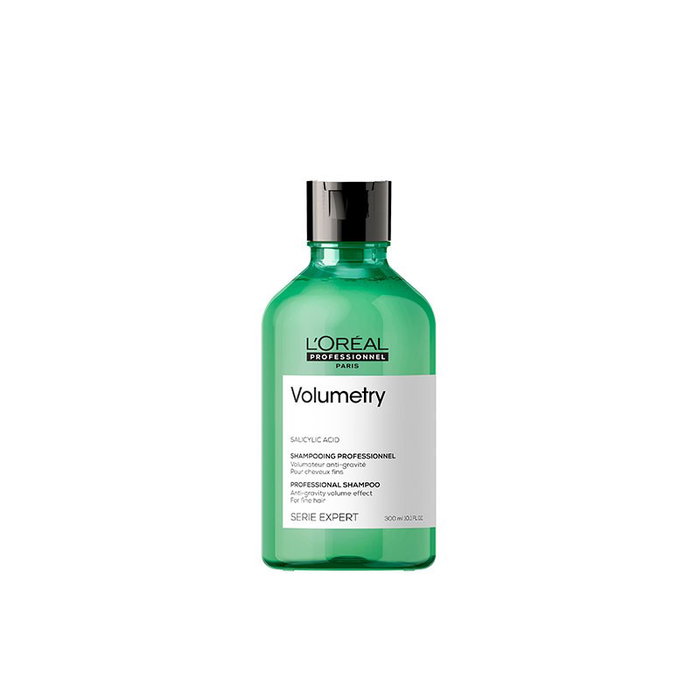 L'Oreal Champú Volumetry 300ml - Voluminizador Anti-Gravedad para Cabello Fino, 72h Volumen