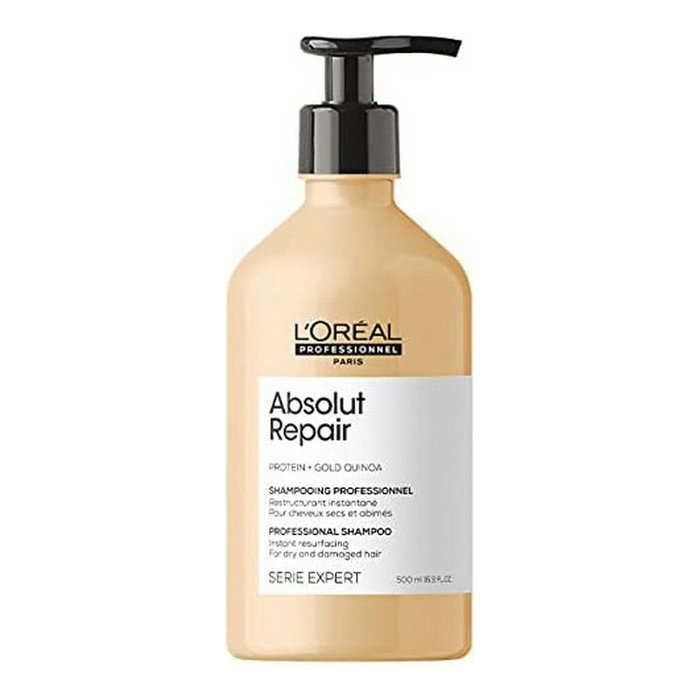 L'Oréal Professionnel Série Expert Absolut Repair Gold Quinoa & Protein Shampoo 500ml L'Oréal Professionnel Série Expert Absolut Repair Gold Quinoa & Protein Shampoo 500ml