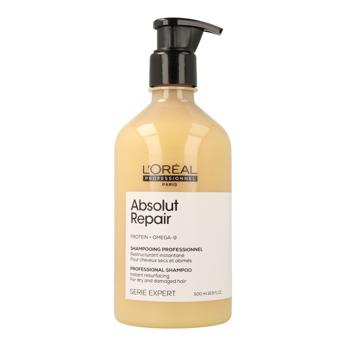 L'Oréal Professionnel Série Expert Absolut Repair Gold Quinoa & Protein Shampoo 500ml L'Oréal Professionnel Série Expert Absolut Repair Gold Quinoa & Protein Shampoo 500ml