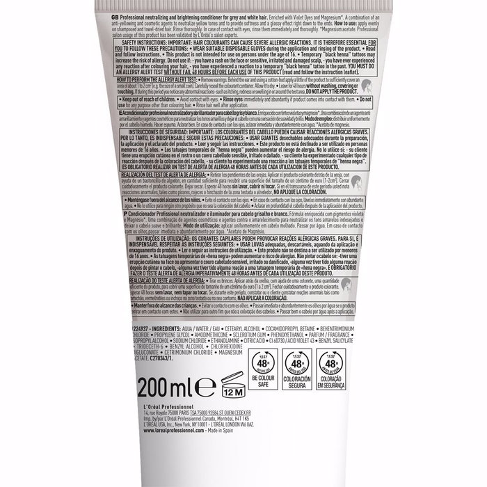 L'Oréal Professionnel Paris Acondicionador Silver 200ml