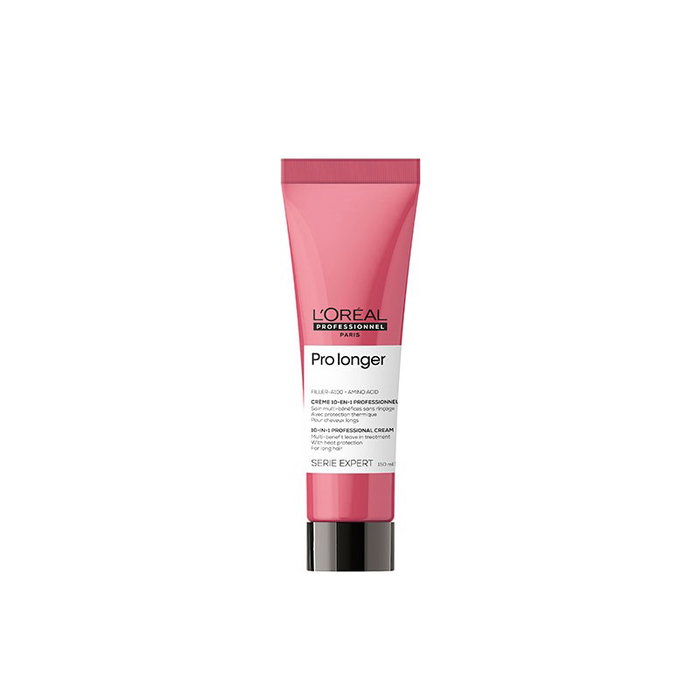 L'Oreal Crema Leave In Pro Longer 150ml Nuevo Formato con Filler-A100 y Aminoácidos para Reparación y Protección Capilar L'Oreal Crema Leave In Pro Longer 150ml Nuevo Formato con Filler-A100 y Aminoácidos para Reparación y Protección Capilar