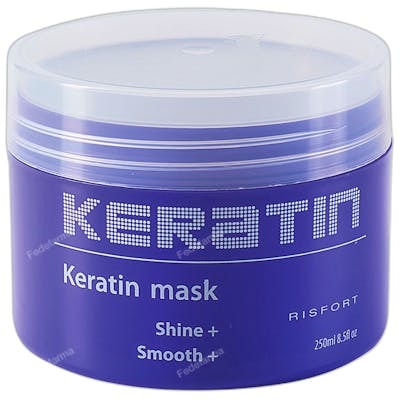 Risfort Mascarilla Keratina 250 Ml Na | Mascarilla Capilar con Queratina para Reparacion y Hidratacion Risfort Mascarilla Keratina 250 Ml Na | Mascarilla Capilar con Queratina para Reparacion y Hidratacion