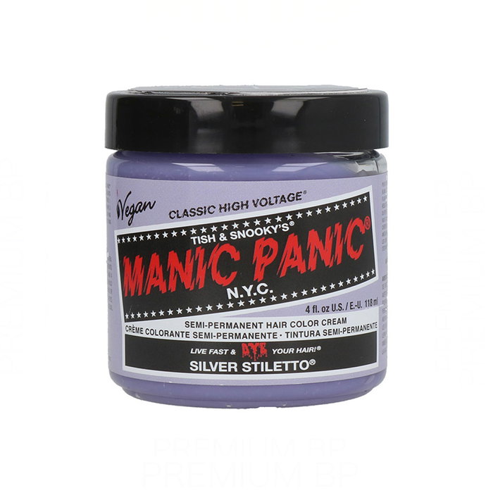 Manic Panic Classic Silver Stiletto