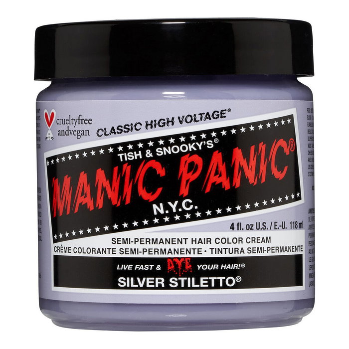 Manic Panic Classic Silver Stiletto