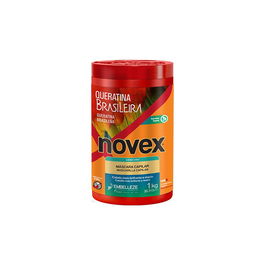 Novex Mascarilla Keratina Brasileña 1kg Tratamiento Cabello Seco y Dañado