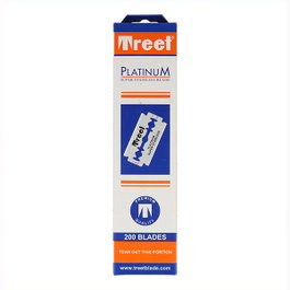 Treet Cuchillas Platinum Super Stainless 200 piezas