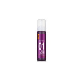 Salerm 01 Liss Foam 200 Ml Elimina el encrespamiento facilitando y mejorando el resultado del alisado con plancha o secador