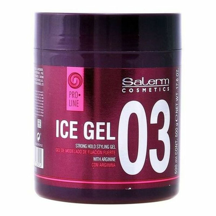 Salerm ICE GEL strong hold styling gel 500 ml