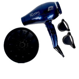 Parlux Alyon + MagicSense Lote #Azul 4 u Secador Peluquería Profesional