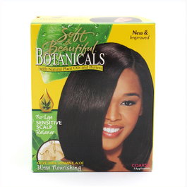 Pro Line Soft & Beautiful Botanicals Relaxer Kit Coarse Crema alisadora para el cabello