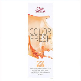 Wella Tinte Semipermanente Color Fresh 5/56 - Castaño claro caoba violeta 75 ml