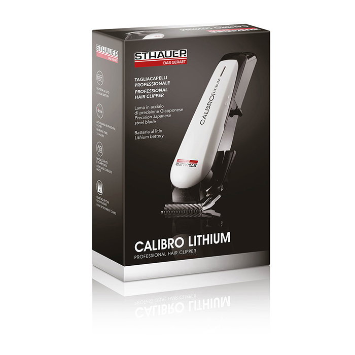 Xanitalia Pro Sthauer Maquina Cortacabello Calibro Lithium con Cuchilla Japonesa de Acero de Precisión Xanitalia Pro Sthauer Maquina Cortacabello Calibro Lithium con Cuchilla Japonesa de Acero de Precisión