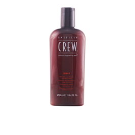 American Crew 3 en 1 Champú, Acondicionador y Gel de Ducha 250 ml