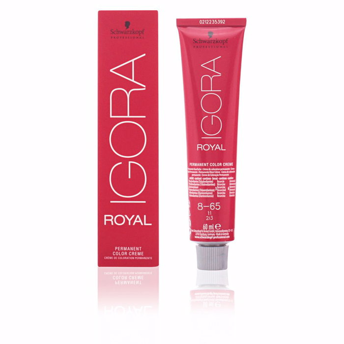 Schwarzkopf IGORA ROYAL #8-65, Coloración Permanente en Crema 60 ml Schwarzkopf IGORA ROYAL #8-65, Coloración Permanente en Crema 60 ml