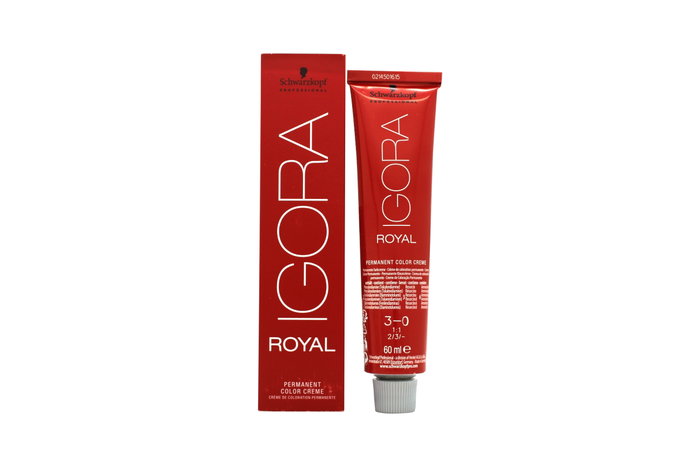Schwarzkopf IGORA ROYAL 3-0 Permanent Color Creme 60ml