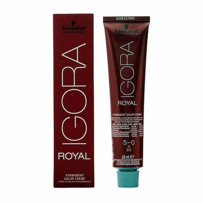 Schwarzkopf IGORA ROYAL #5-0 en crema de 60 ml