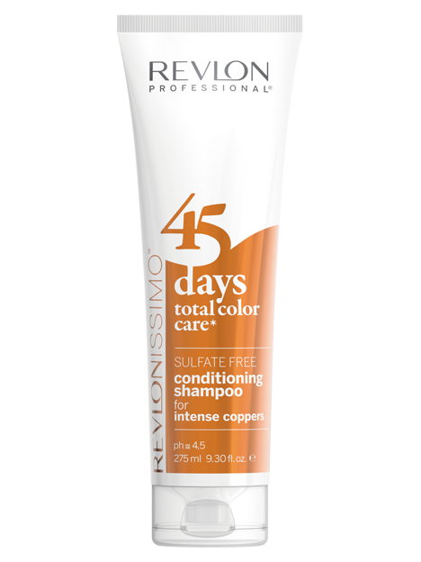 Revlon 45 DAYS Champú Color Intense Copper 275 ml Revlon 45 DAYS Champú Color Intense Copper 275 ml