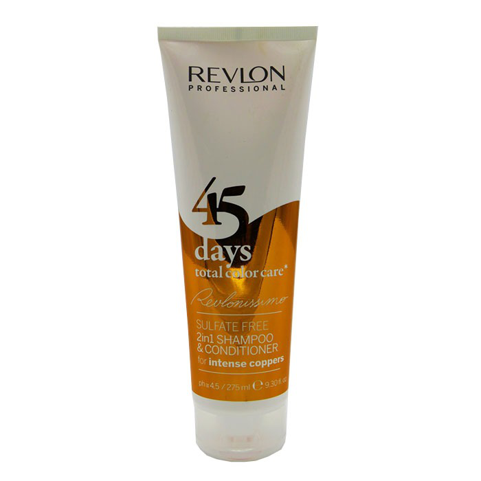 Revlon 45 DAYS Champú Color Intense Copper 275 ml Revlon 45 DAYS Champú Color Intense Copper 275 ml