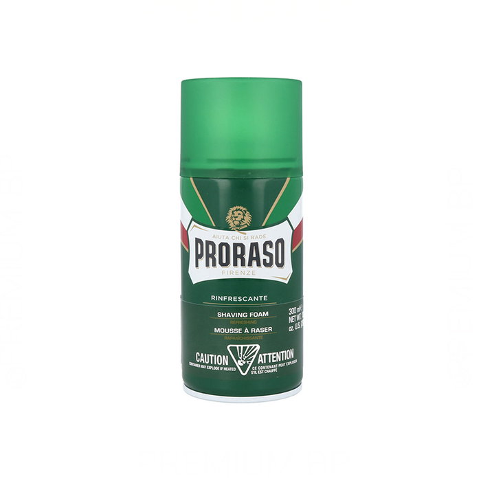 Proraso Classic Espuma de Afeitar con Eucalipto y Menta, 300 ml