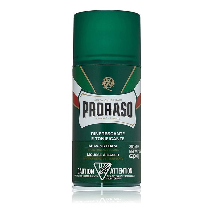 Proraso Classic Espuma de Afeitar con Eucalipto y Menta, 300 ml