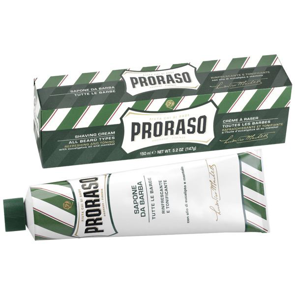 Proraso Crema de Afeitar Tubo Refrescante Eucalipto 150 mL Proraso Crema de Afeitar Tubo Refrescante Eucalipto 150 mL