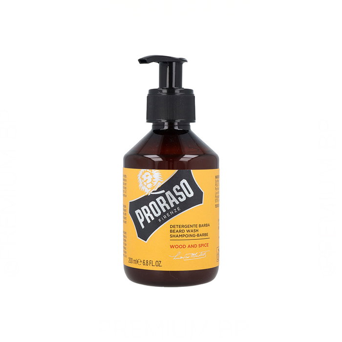 Proraso Champú para Barba Wood & Spice 200 ml