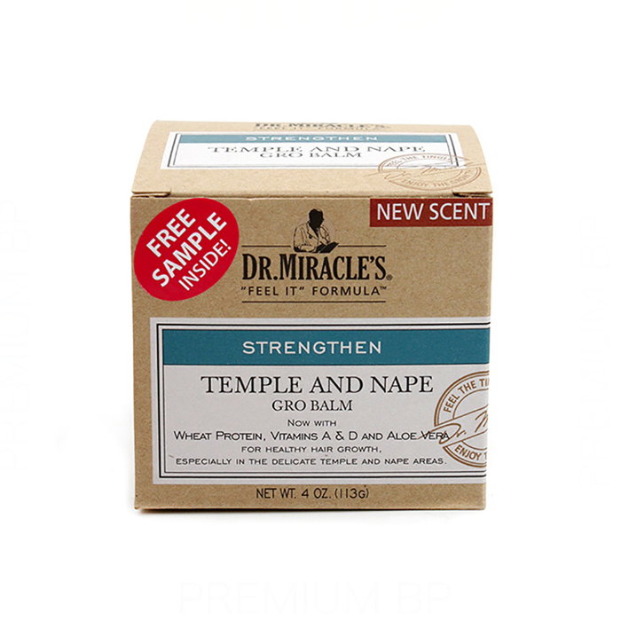 Dr. Miracle Temple And Nape Gro Balm Regular 113 g Dr. Miracle Temple And Nape Gro Balm Regular 113 g