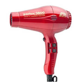 Parlux Secador 3800 Rojo Eco Friendly Potente Ligero Bajo Consumo 2100W