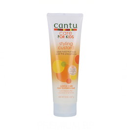 Cantu Kids Care Styling Custard 227G Rizos Perfectos y Anti-Frizz con Karité, Coco y Miel