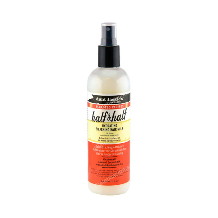 Aunt Jackie's Flaxseed Recipes Half & Half Hydrating Silkening Hair Milk 355ml