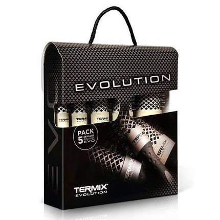 Termix Pack de 5 Cepillos Redondos Evolution Soft Termix Pack de 5 Cepillos Redondos Evolution Soft