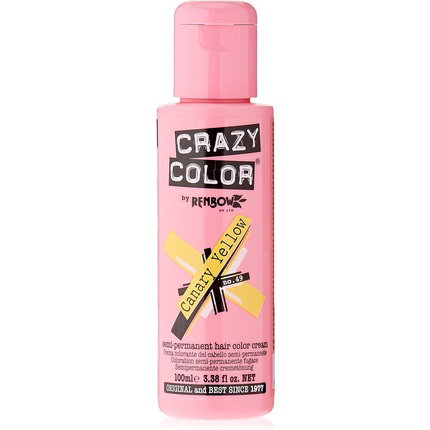 Crazy Color 49 Canary Yellow
